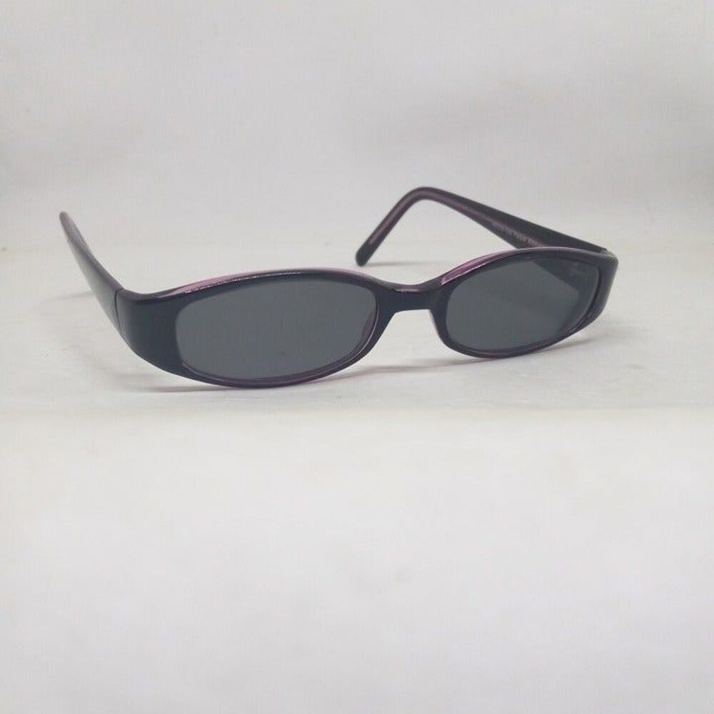 Attitudes Small Oval Purple Sunglasses Frames-Style 17-Retro-Y2K-Streetwear